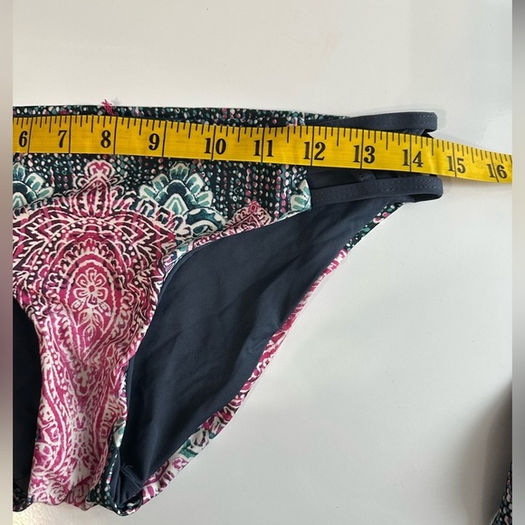 NEW Lucky Brand Women’s Multicolored Boho Paisley Print Bikini Set Sz S - Picture 10 of 12